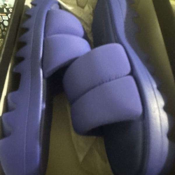 Reebok Women's Cardi B Slide Ultima Purple HP2215 Size 7