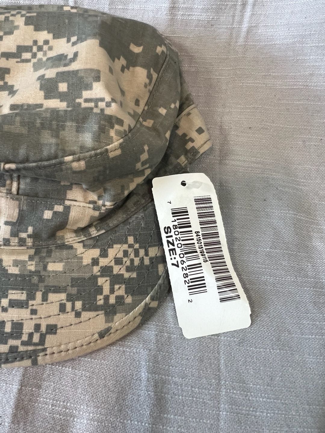 US Army ACU Digital Camouflage Patrol Cap Size 7 SEKRI INC 3