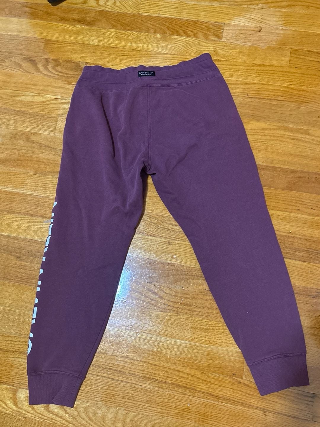 Calvin Klein Performance Purple Jogger Sweatpants Size M 3