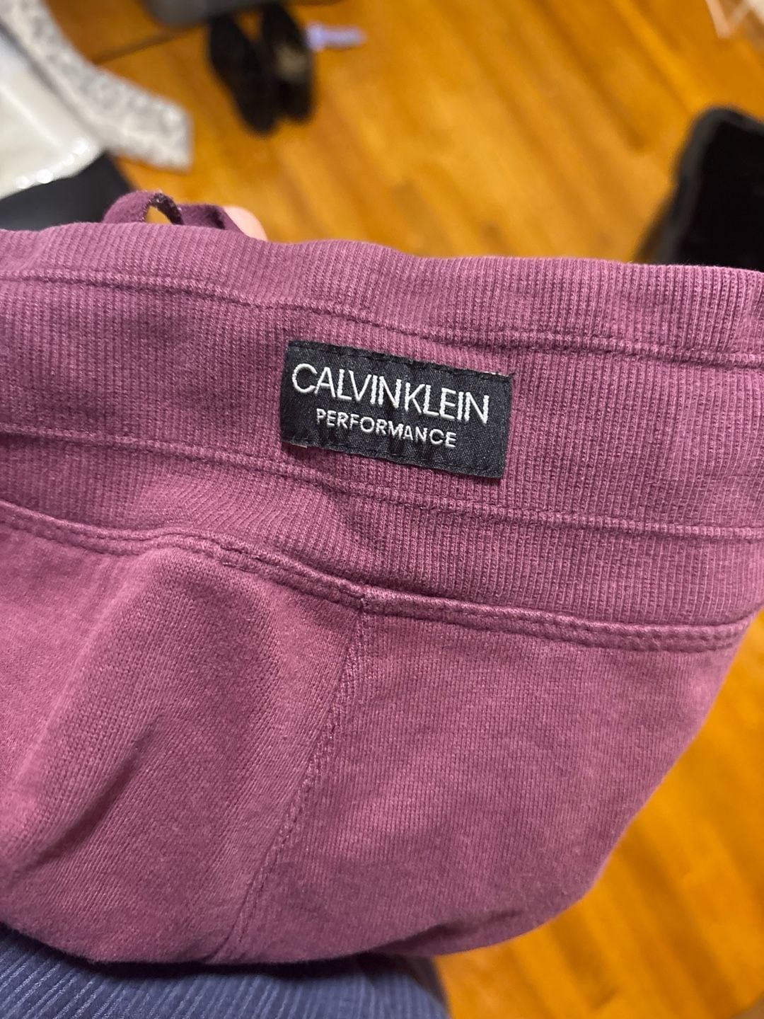 Calvin Klein Performance Purple Jogger Sweatpants Size M 5