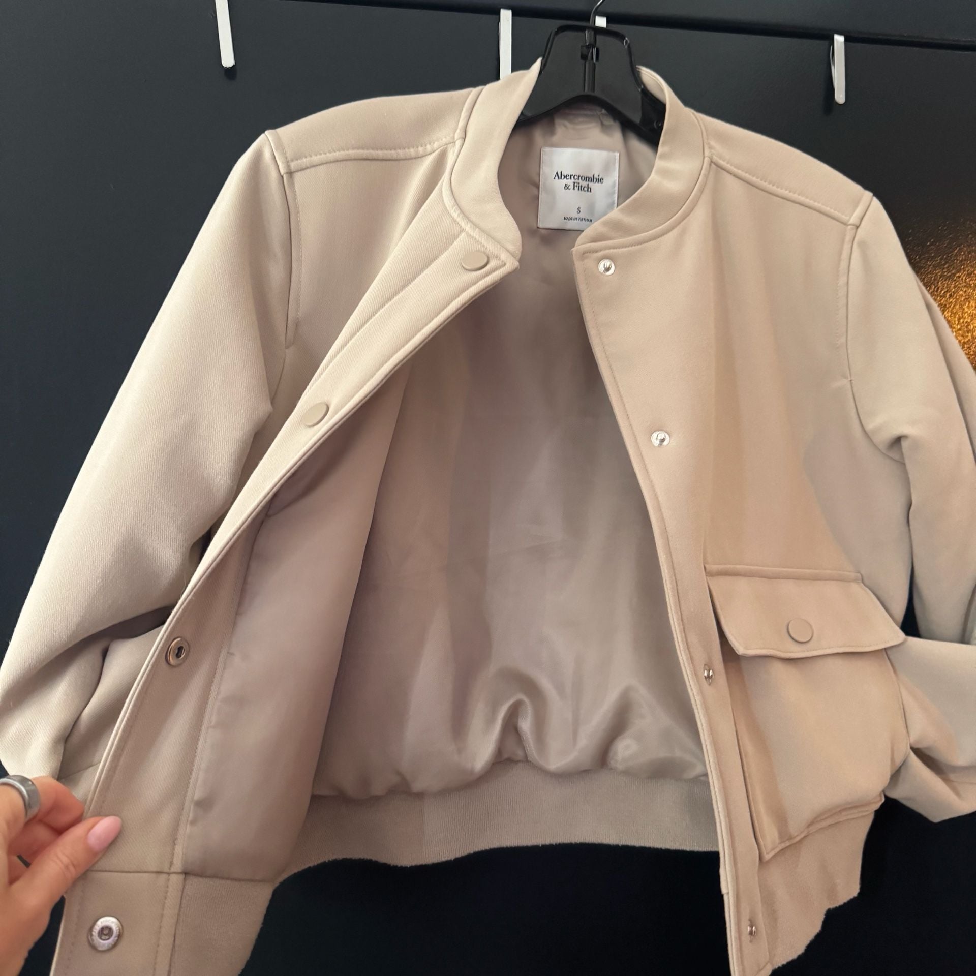 Abercrombie & Fitch - Bomber Jacket Size S 6