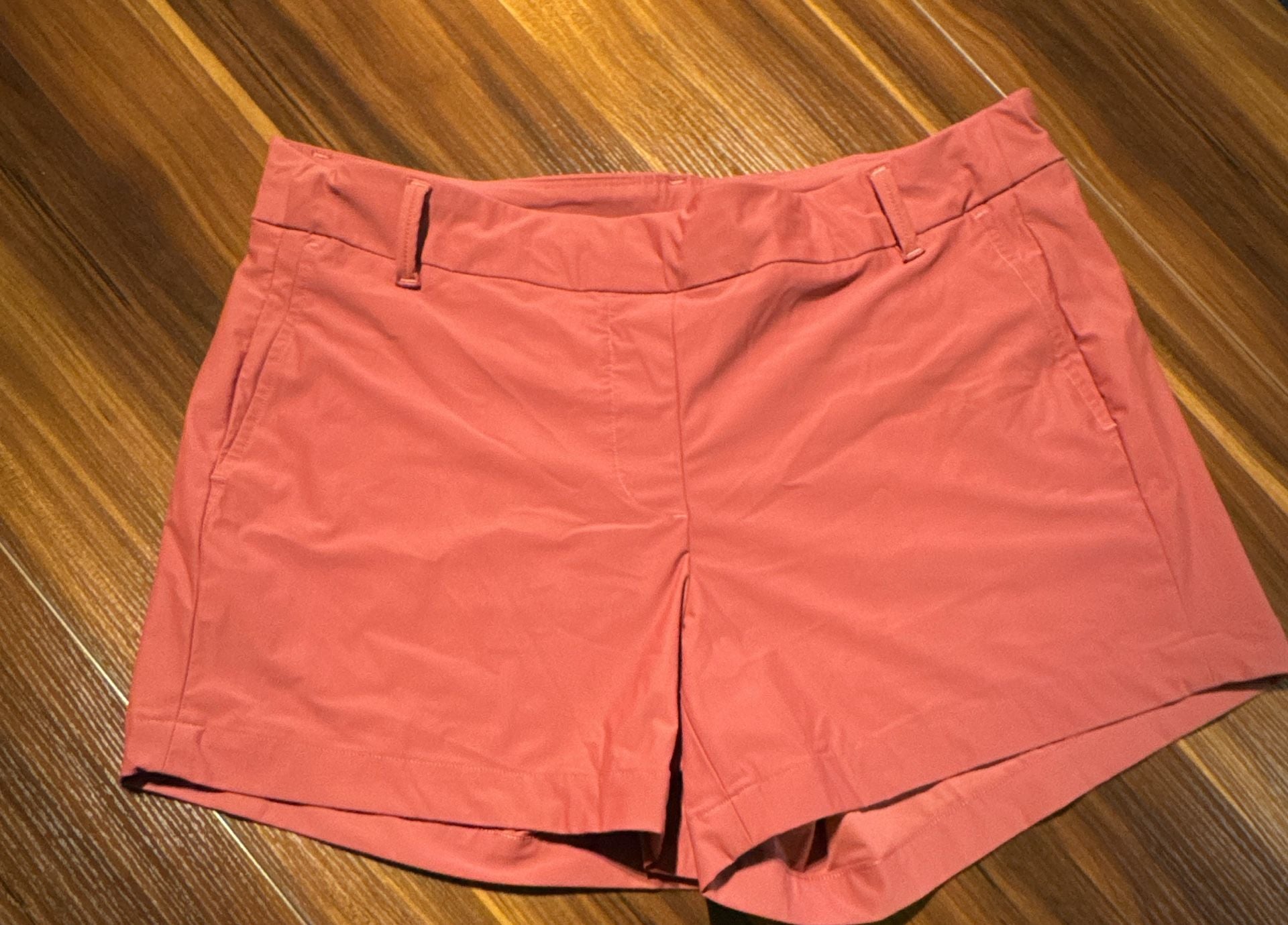 Spanx 50473 Sunshine Short 4" Sun Washed Red - XL 2