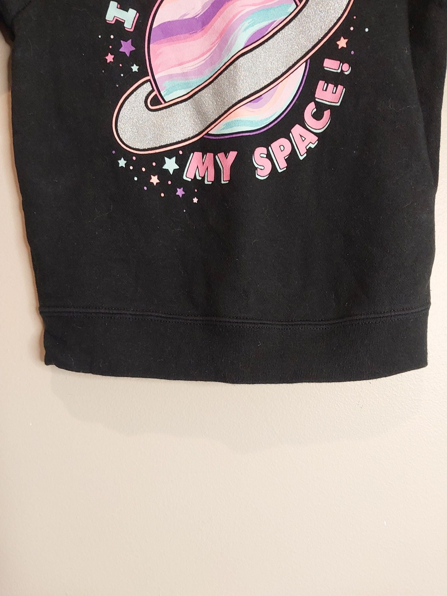 Garanimals I Need Space Saturn Graphic Long Sleeve Toddler Sweatshirt 5