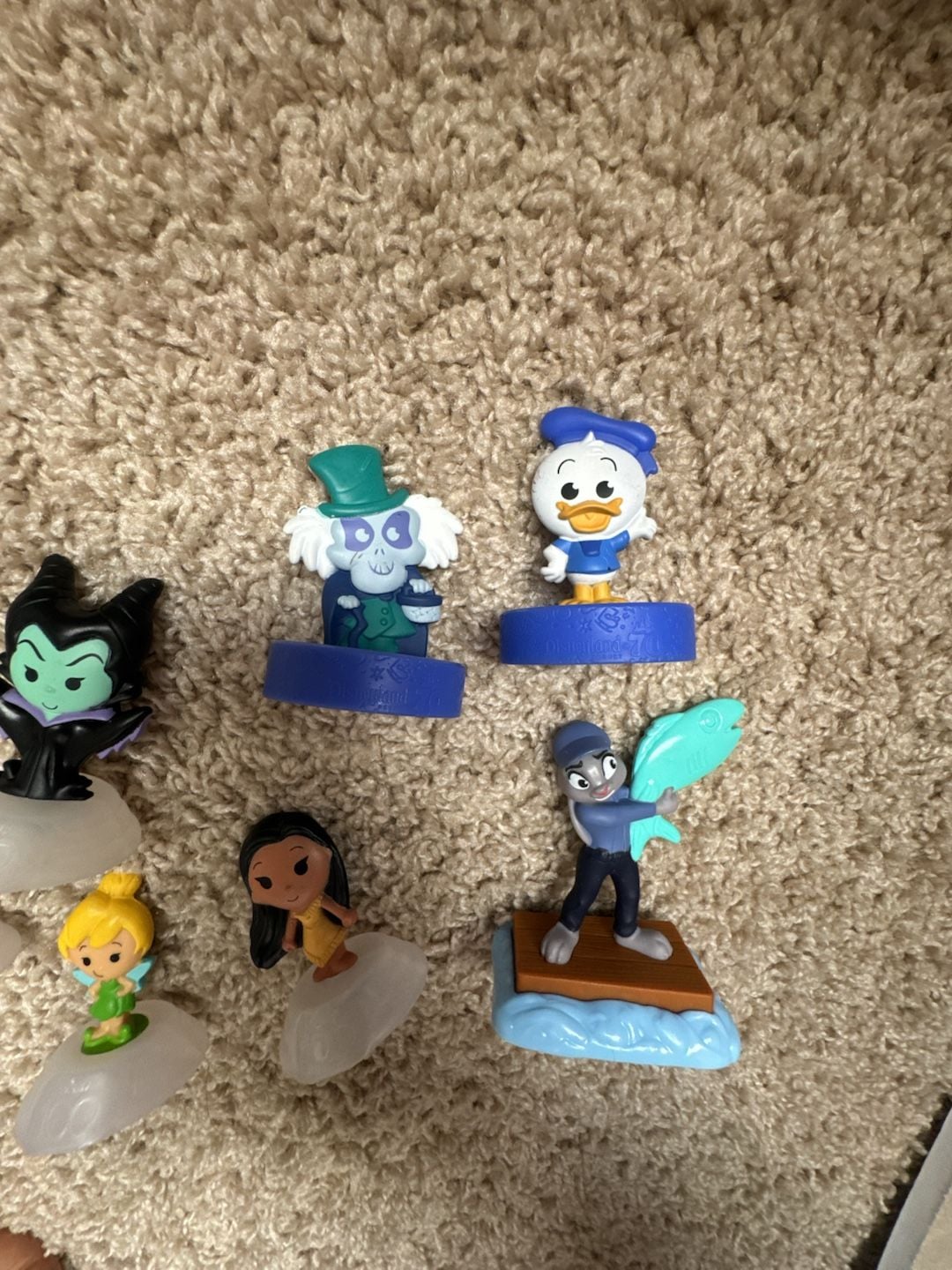 Lot of 7 McDonald's Disney 100th Anniversary & Disneyland 70 Happy Meal Mini Figures 4