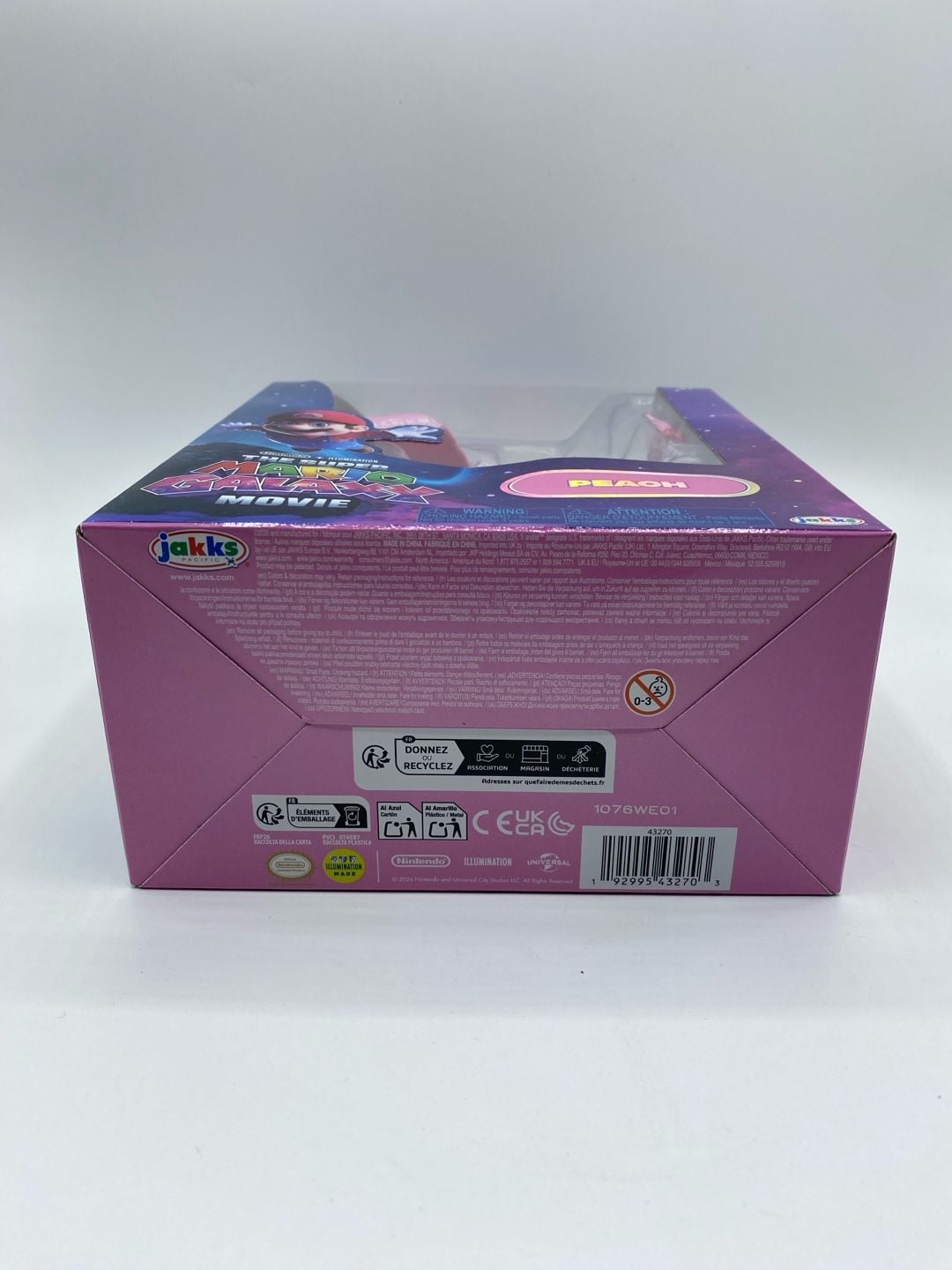 Jakks Super Mario Galaxy Movie Wave 2 PEACH w UMBRELLA 5" Figure NEW 2026 5