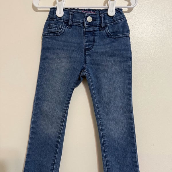 The Children's Place Toddler Girls Dark Wash Denim Skinny Jeans