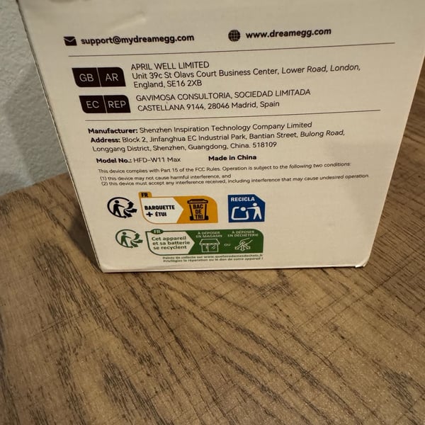 Dreamegg Sleep Lite D11 Max Baby Sound Machine