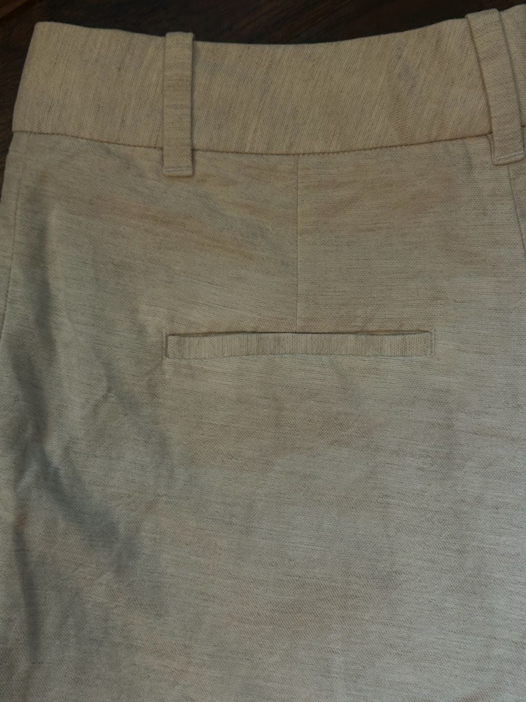 Wilfred Aritzia Linen The Effortless Pant Cropped Beige Quiet Luxury Office 9