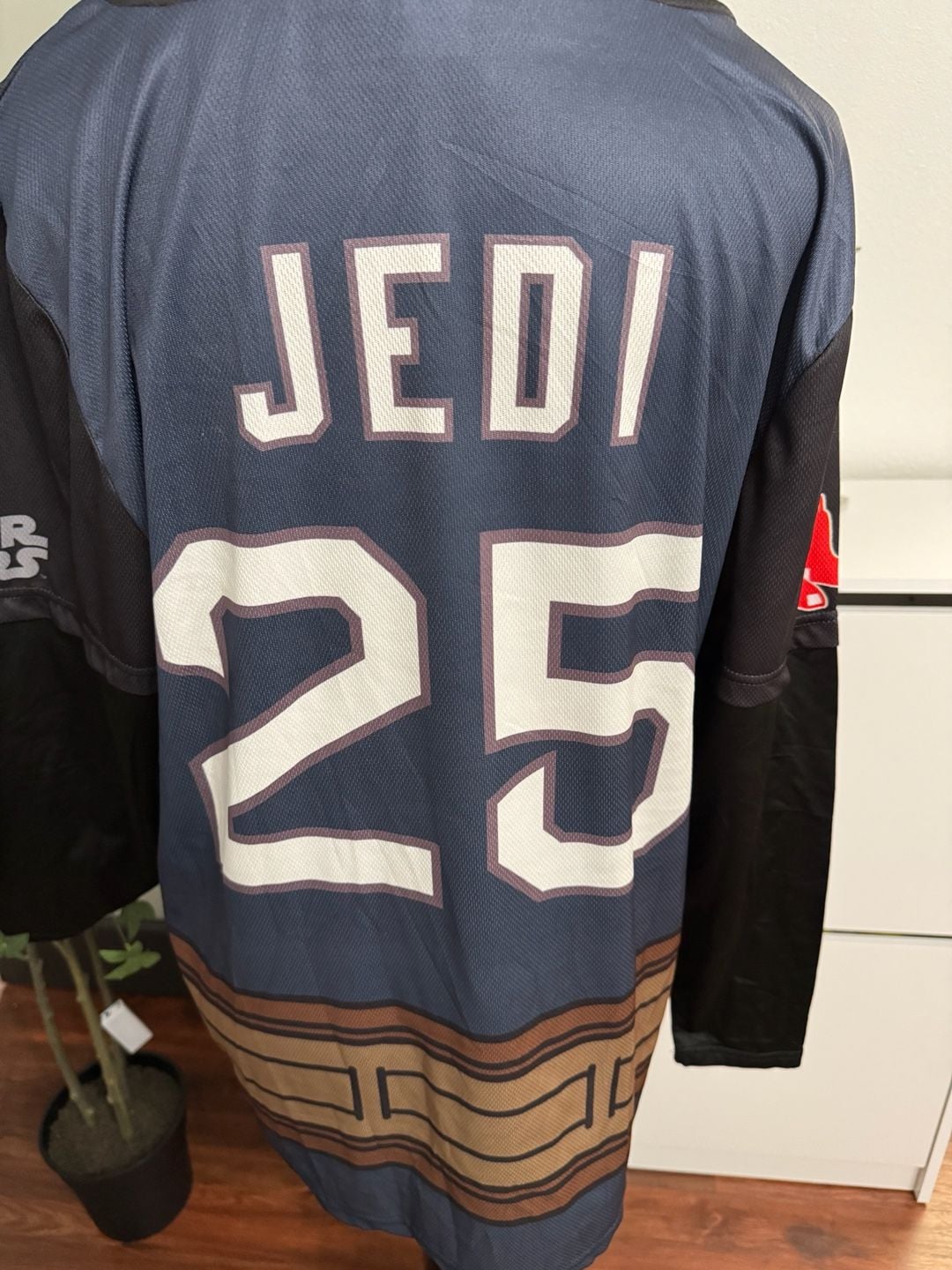 Boston Red Sox Star Wars Night Jedi Promo Jersey Hoodie Adult Medium 7