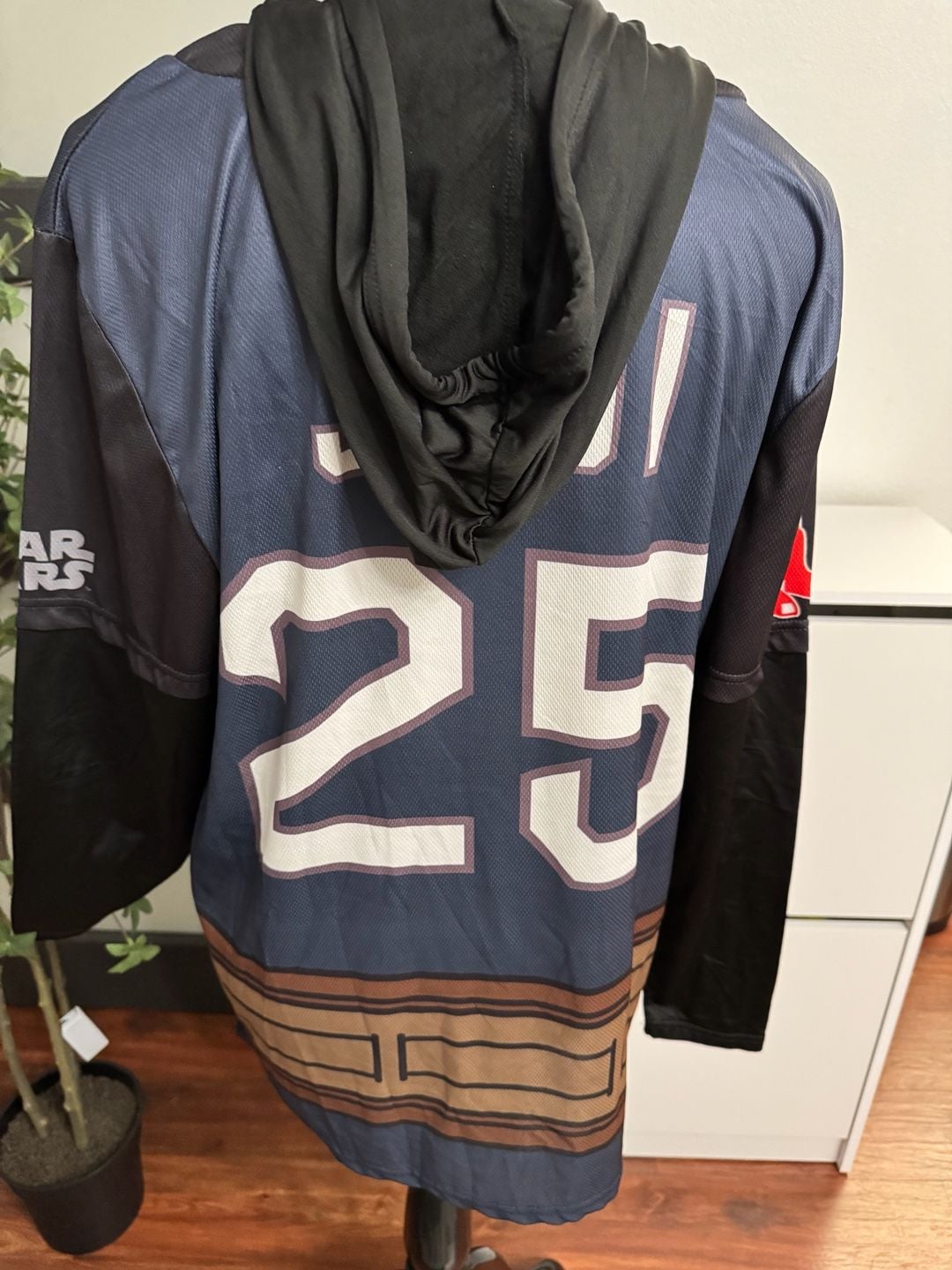 Boston Red Sox Star Wars Night Jedi Promo Jersey Hoodie Adult Medium 8
