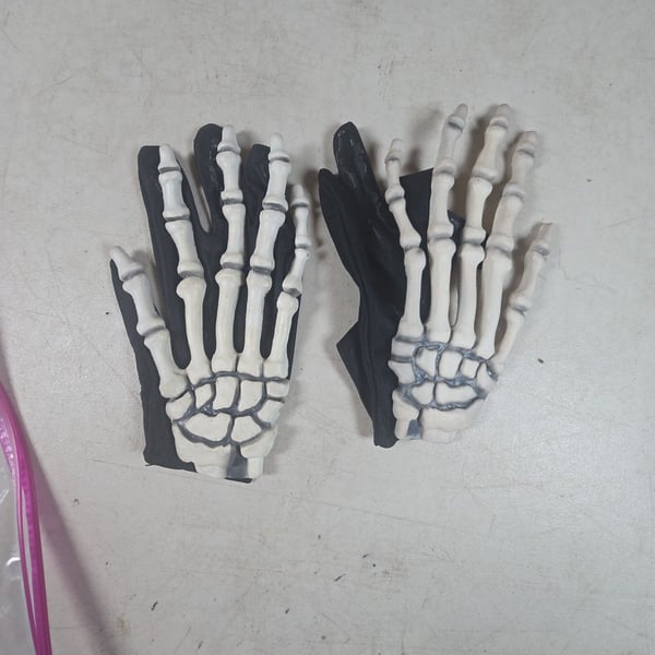Easter Unlimited Skeleton Hands Gloves Halloween Costume Accessory