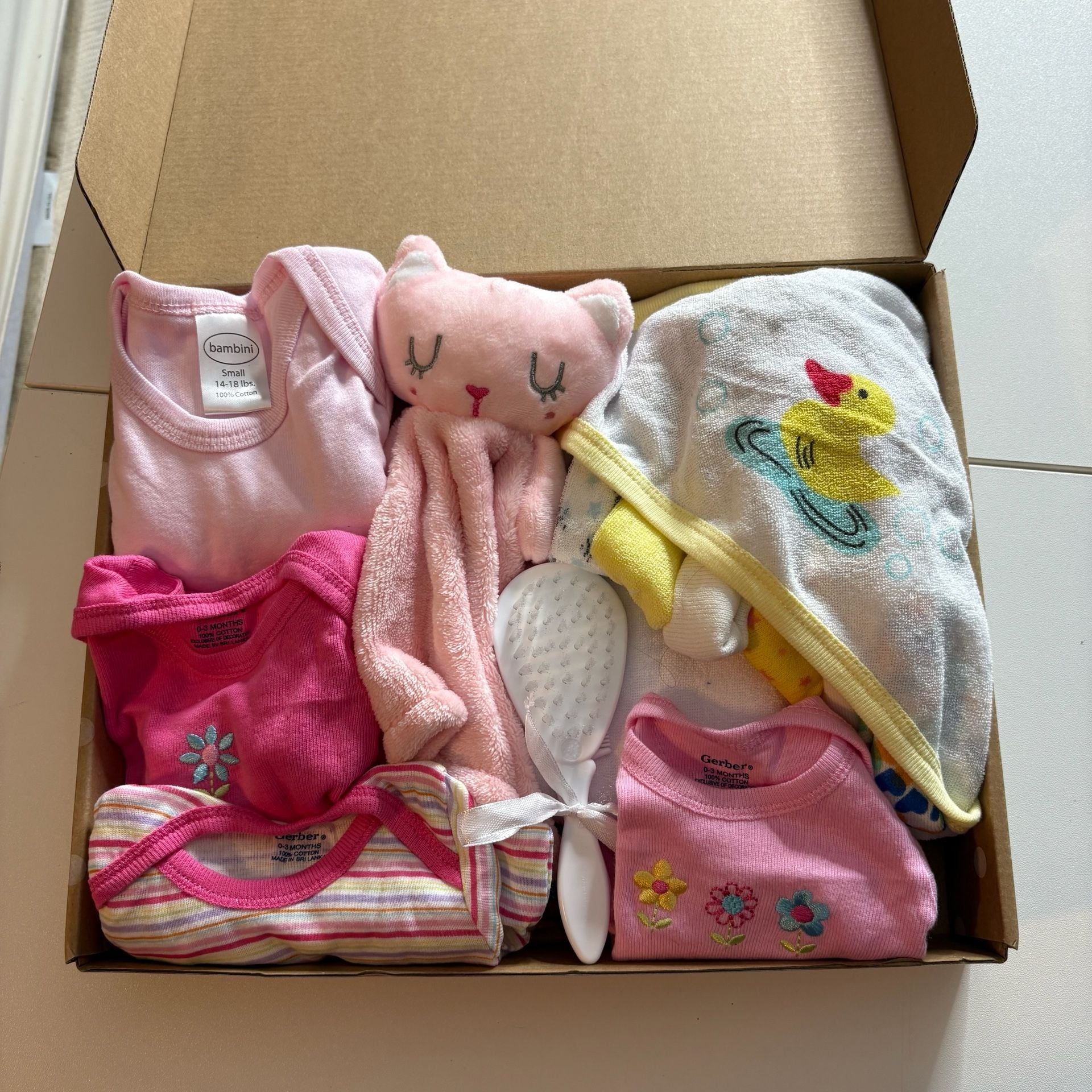NWT Newborn Baby Gift Set, Bundle Clothes Towel Lovey Shower Gift
New/ Unused 3