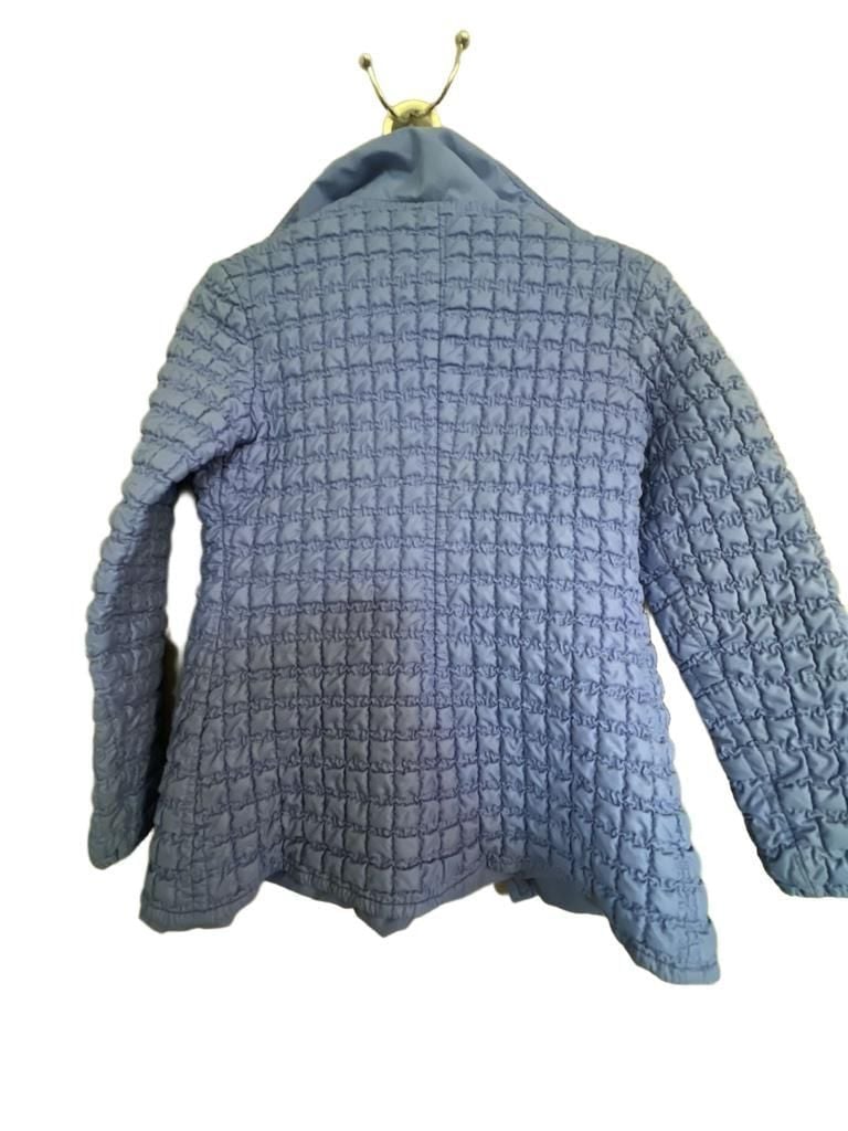 Eisbär Austria Vintage Blue Quilted Zip-Up Jacket 9