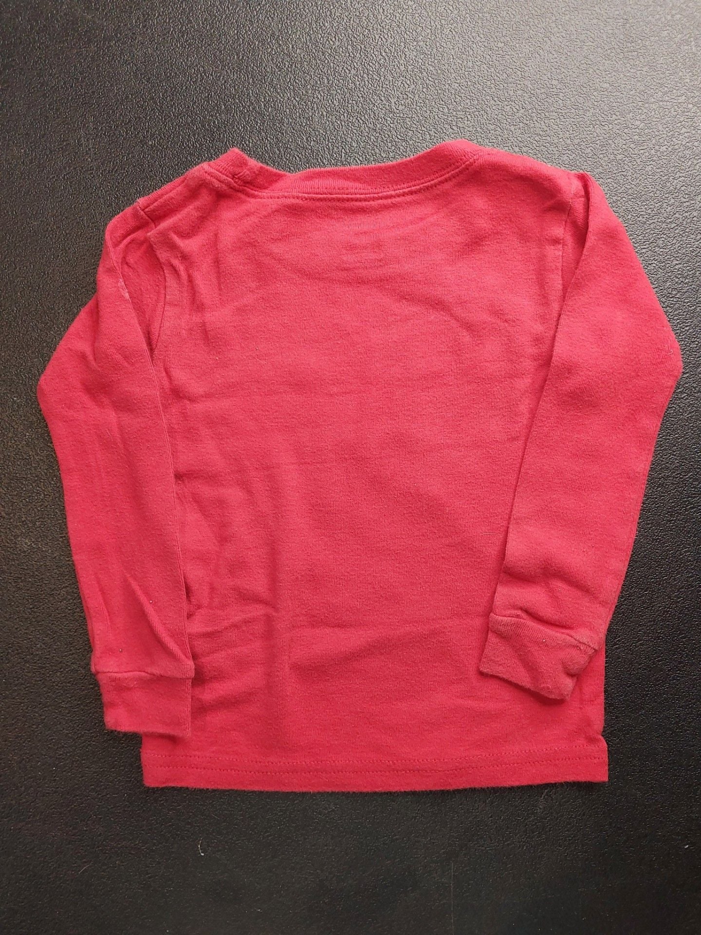Carter's Toddler Red I Love Santa Graphic Long Sleeve Tee Size 2T 7