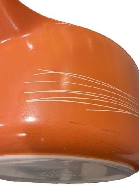 Vintage Pyrex Autumn Harvest Wheat Pattern Cinderella Casserole Bowls (Set of 2) 5