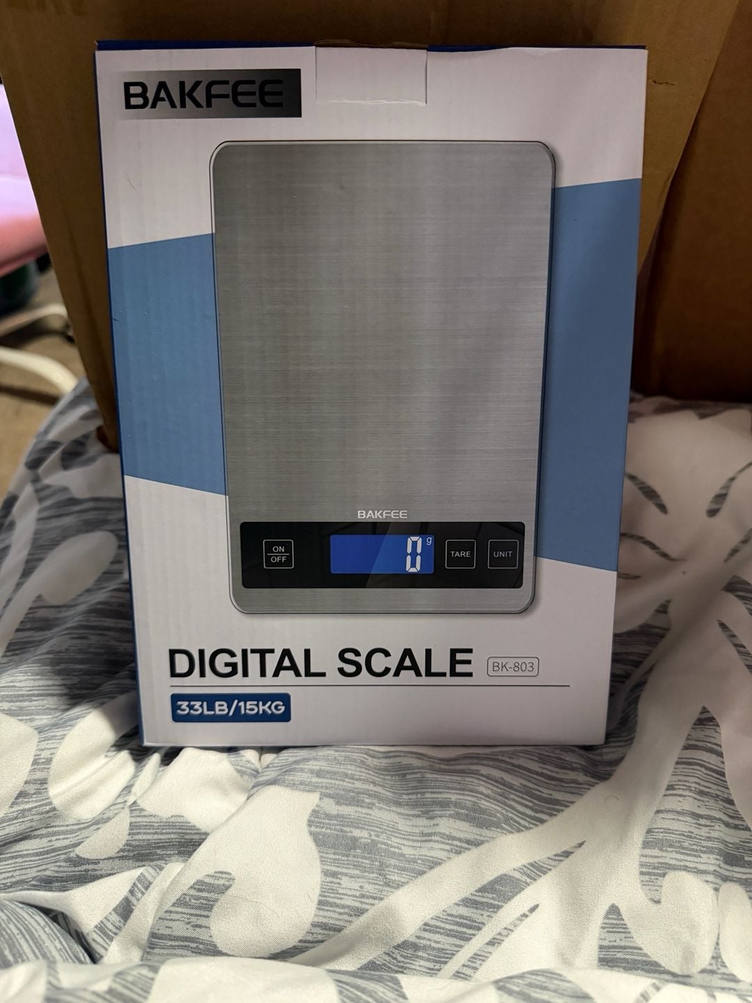 Bakfee Digital Kitchen Scale 33LB/15KG Model BK-803 1