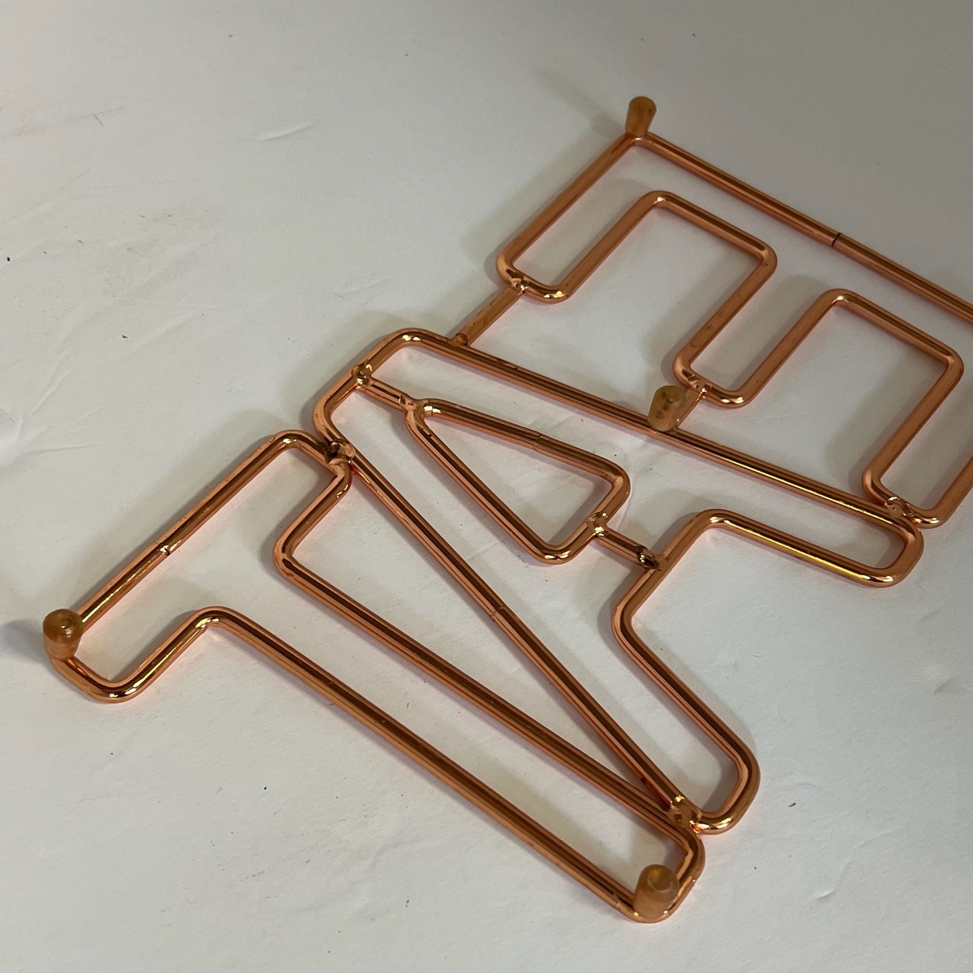 Copper “EAT” Kitchen Trivet / Wall Decor 3