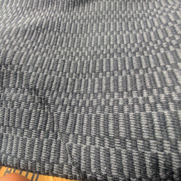 KOZYFLY Washable Runner Black/Charcoal Grey Entryway Rug