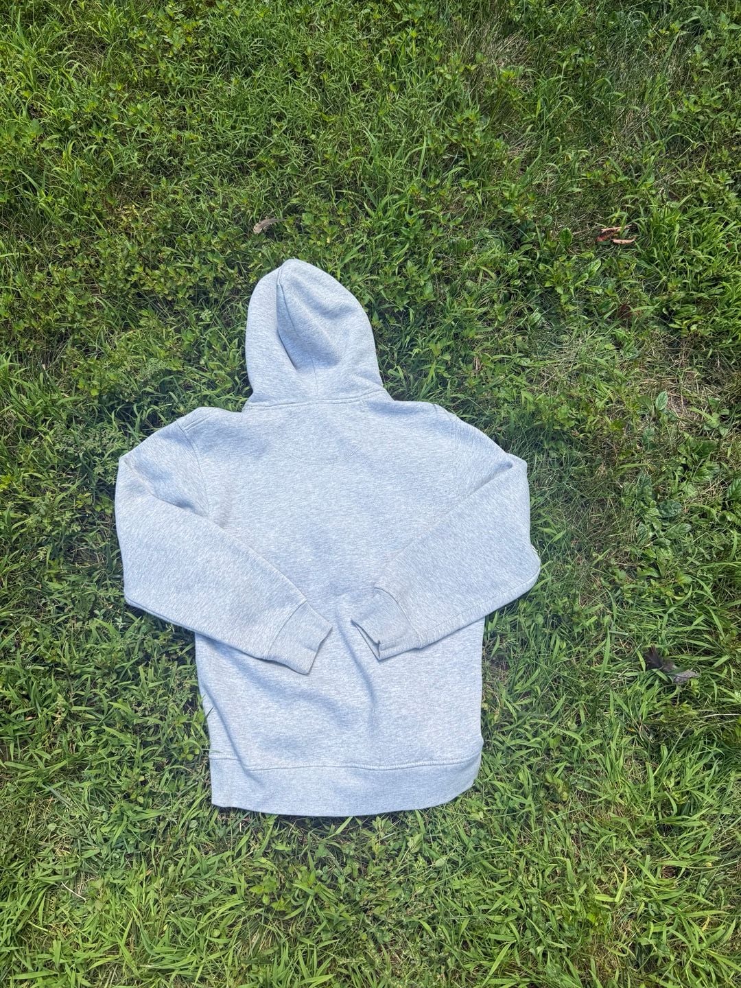 Free Planet Gray Full Zip Hoodie With Thick Drawstrings Size L 5