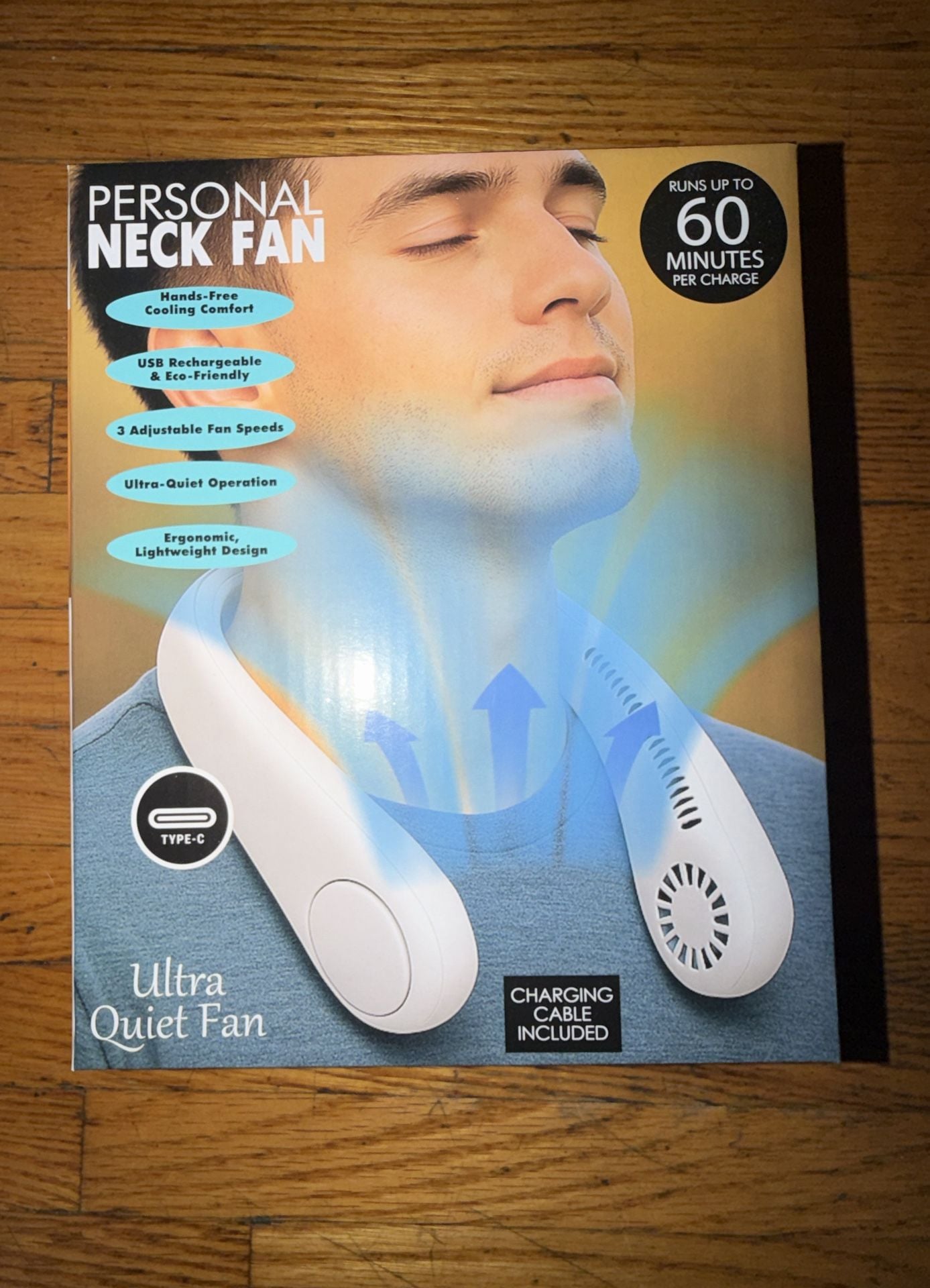 Personal Air Cooler Portable Neck Fan, 1