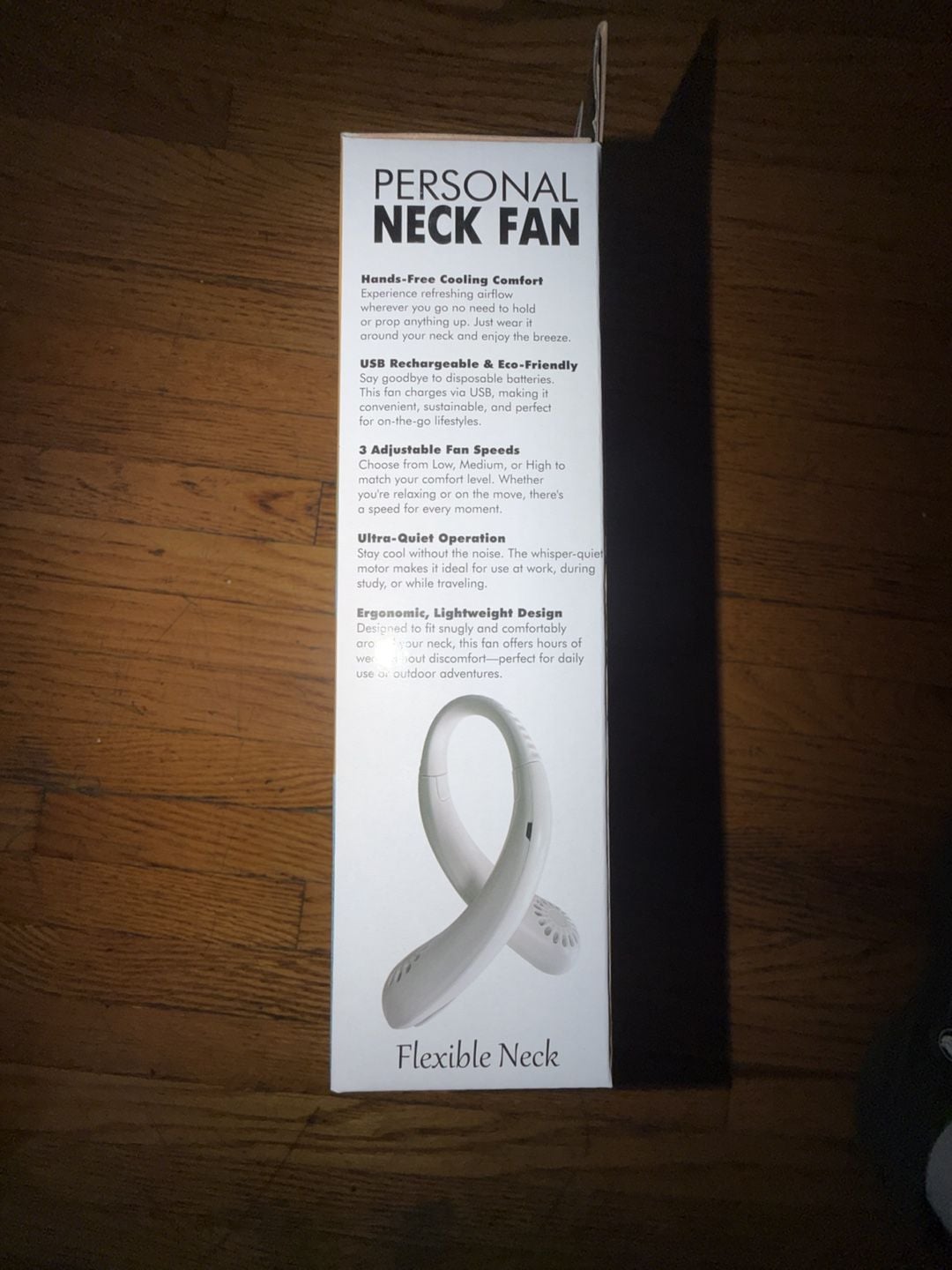Personal Air Cooler Portable Neck Fan, 3