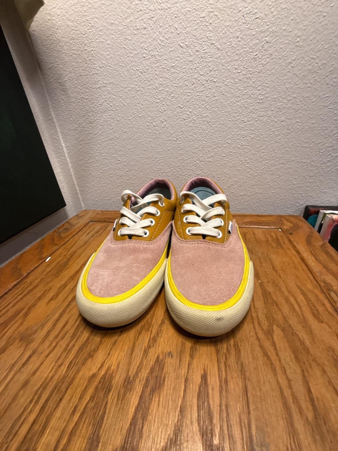 Women’s Suede/Leather Multicolor Vans Sneakers 3