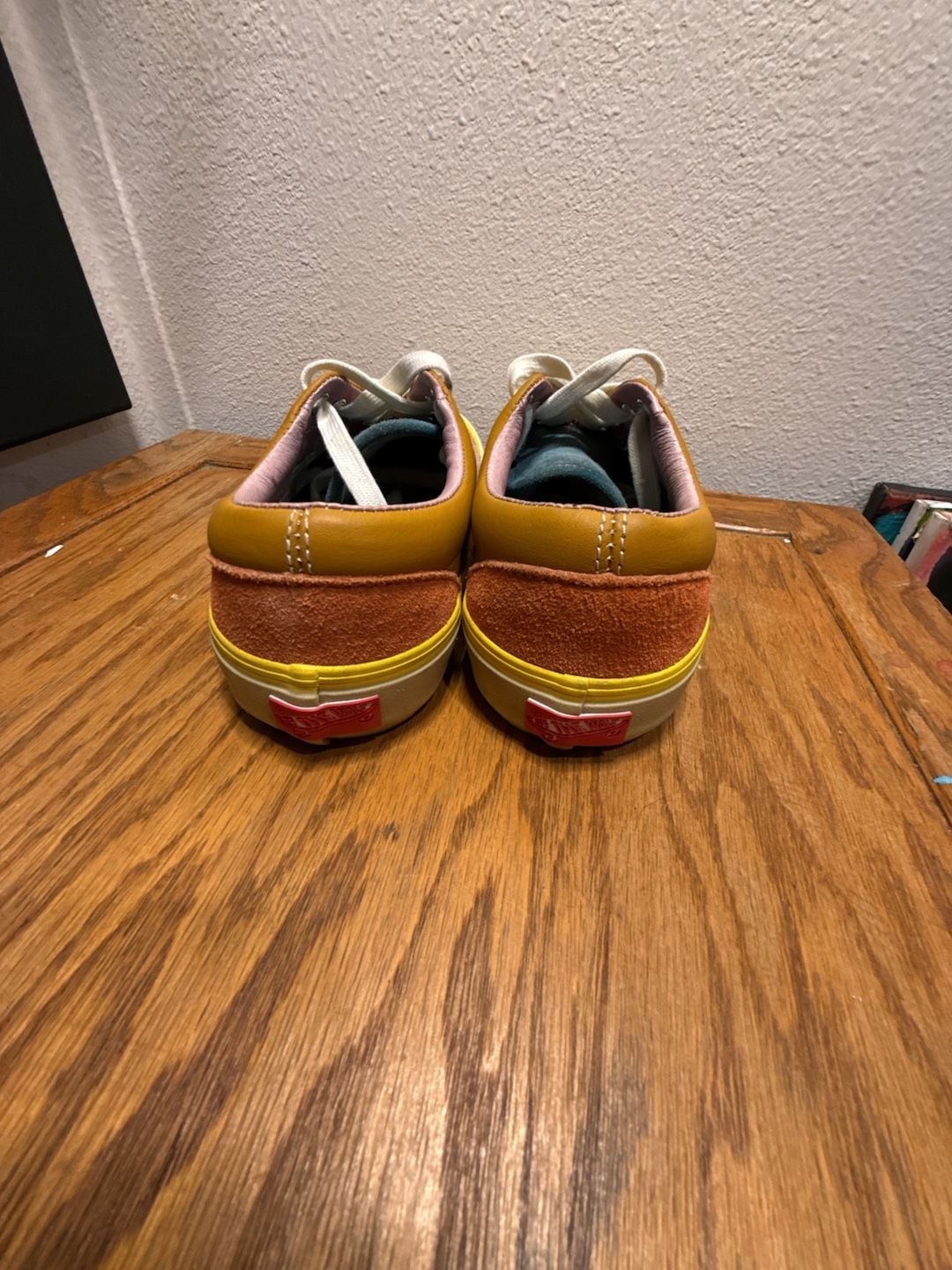 Women’s Suede/Leather Multicolor Vans Sneakers 5
