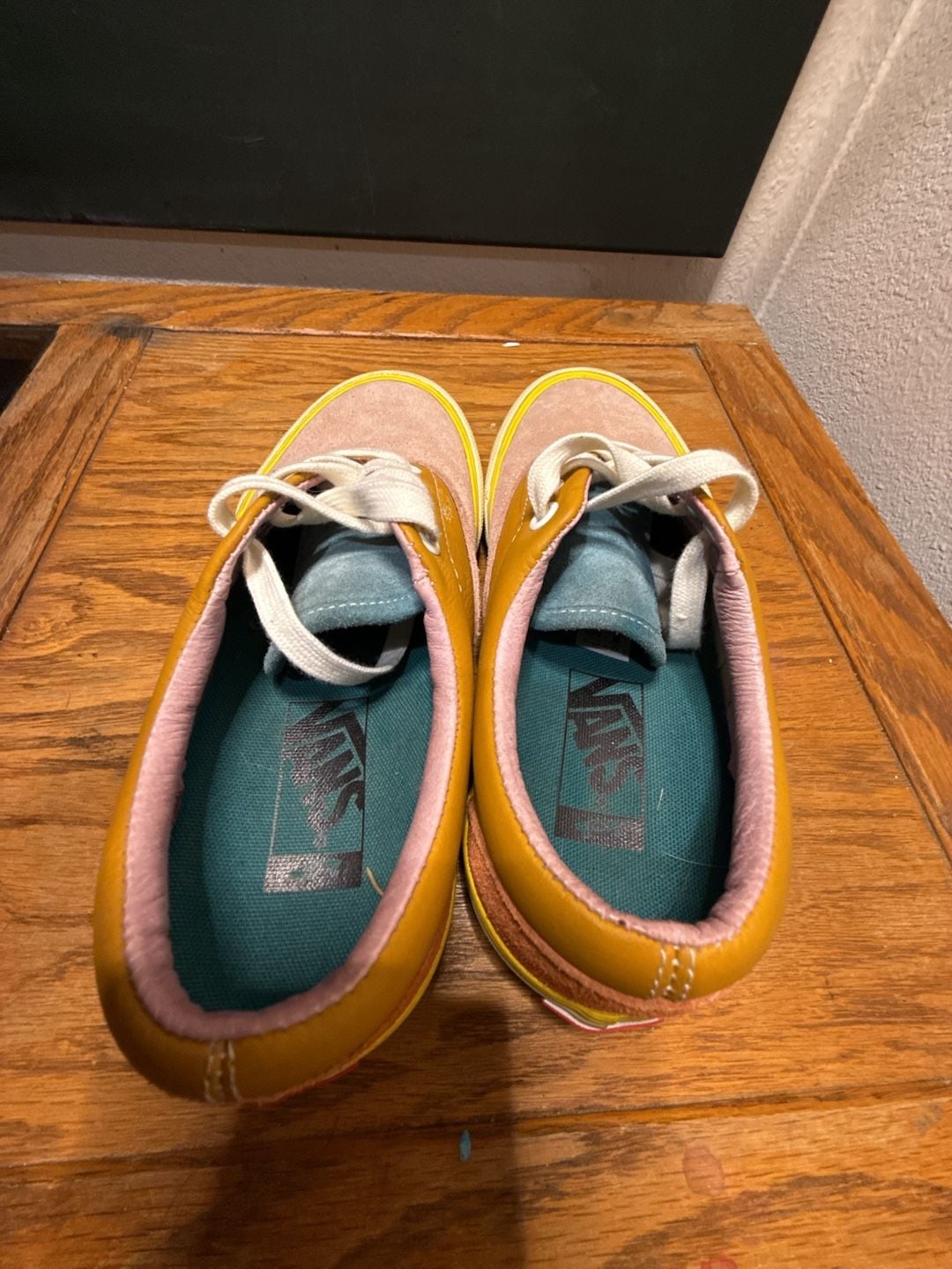 Women’s Suede/Leather Multicolor Vans Sneakers 7