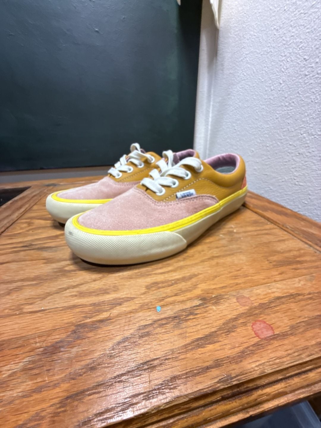 Women’s Suede/Leather Multicolor Vans Sneakers 9