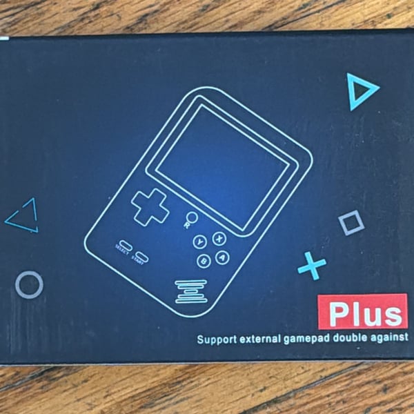 SUP 400-in-1 Plus Retro Handheld Game Console Video Game Player - Pink