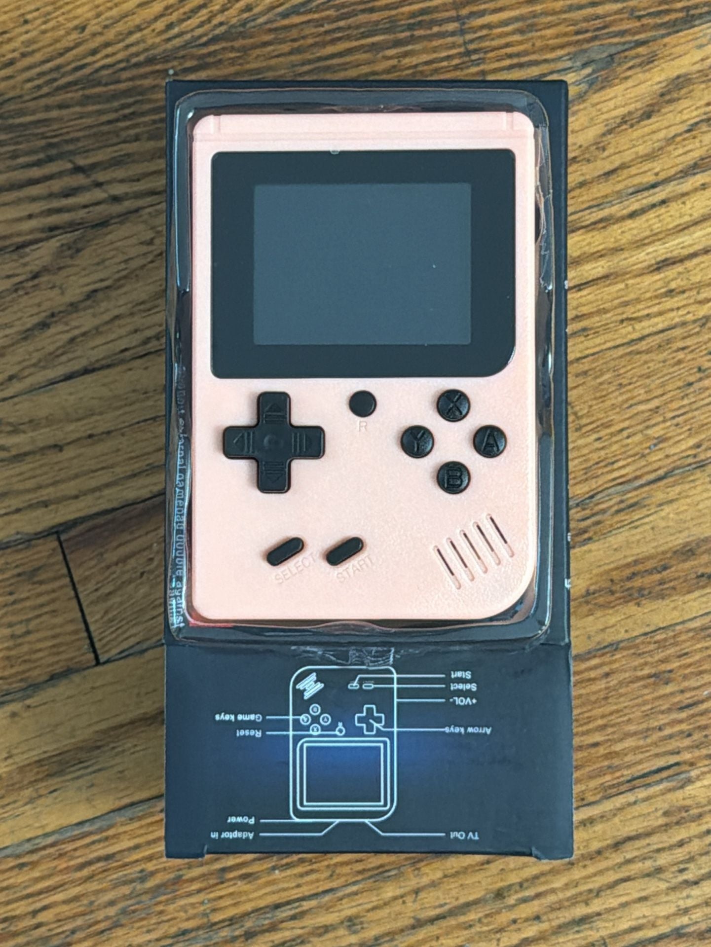 SUP 400-in-1 Plus Retro Handheld Game Console Video Game Player - Pink 2