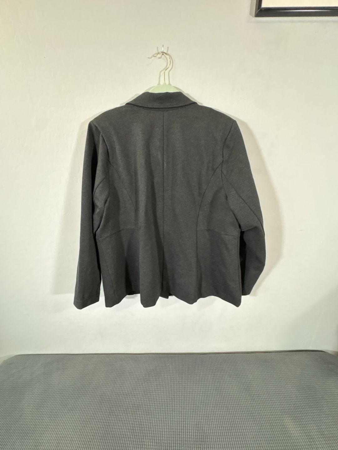 Studio by Torrid Gray Crepe One Button Blazer Jacket Size 3 4