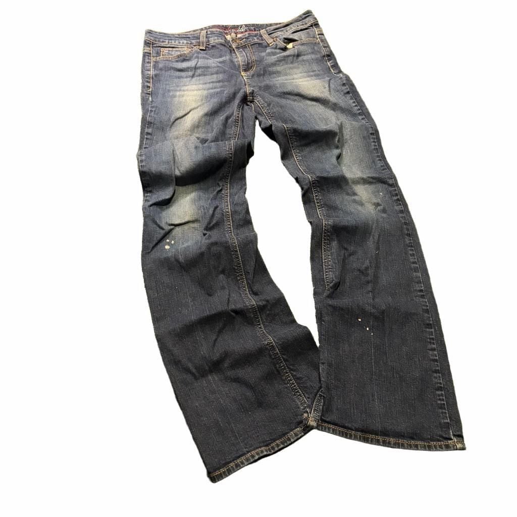 Tommy Hilfiger Freedom Boot Cut Jeans Women's Size 12L Blue Denim Flared 3