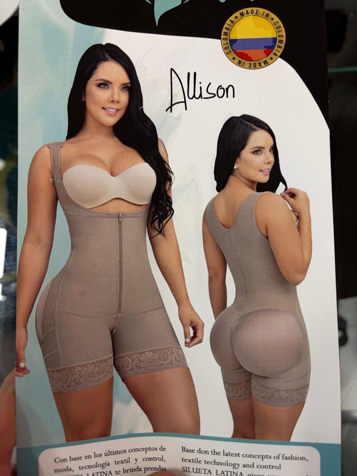M Size Silueta Latina Allison Colombian Body Shaper Butt Lifter Girdle 1