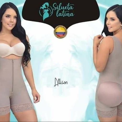 M Size Silueta Latina Allison Colombian Body Shaper Butt Lifter Girdle 3
