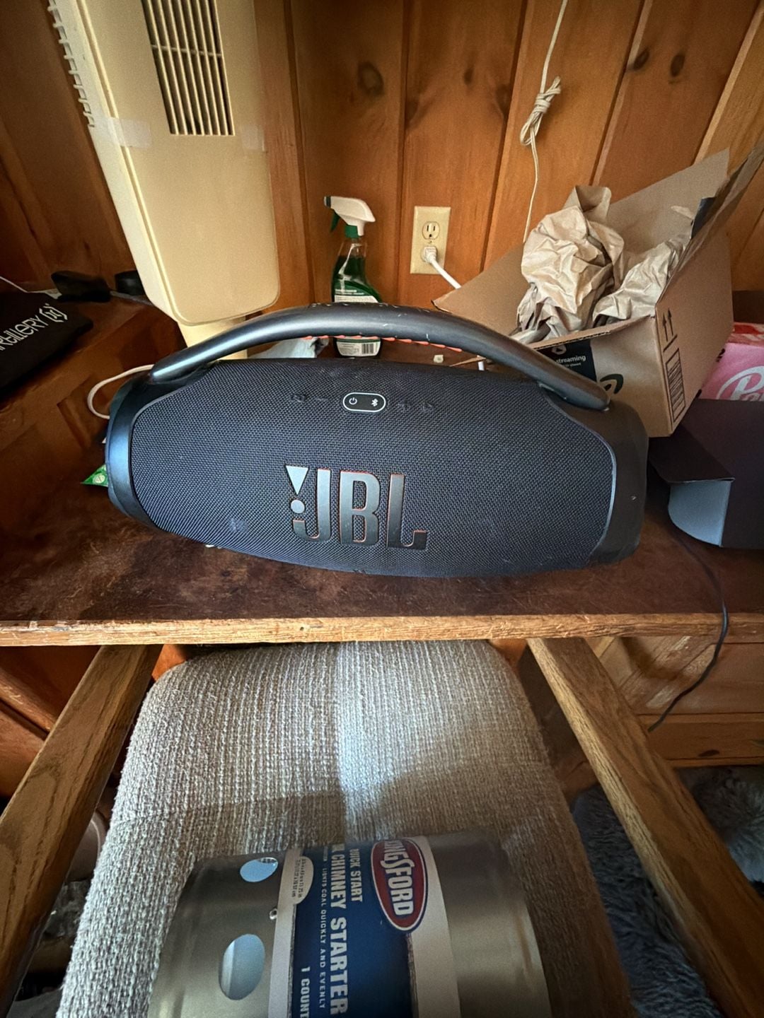 JBL Boombox 3 Portable Bluetooth Speaker Black 1