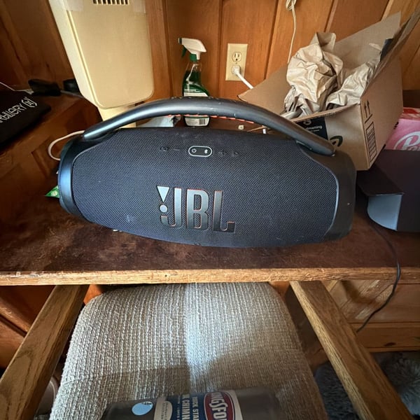 JBL Boombox 3 Portable Bluetooth Speaker Black