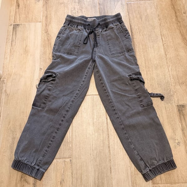 Telepatía Gray Denim Cargo Jogger Pants Size 1/25