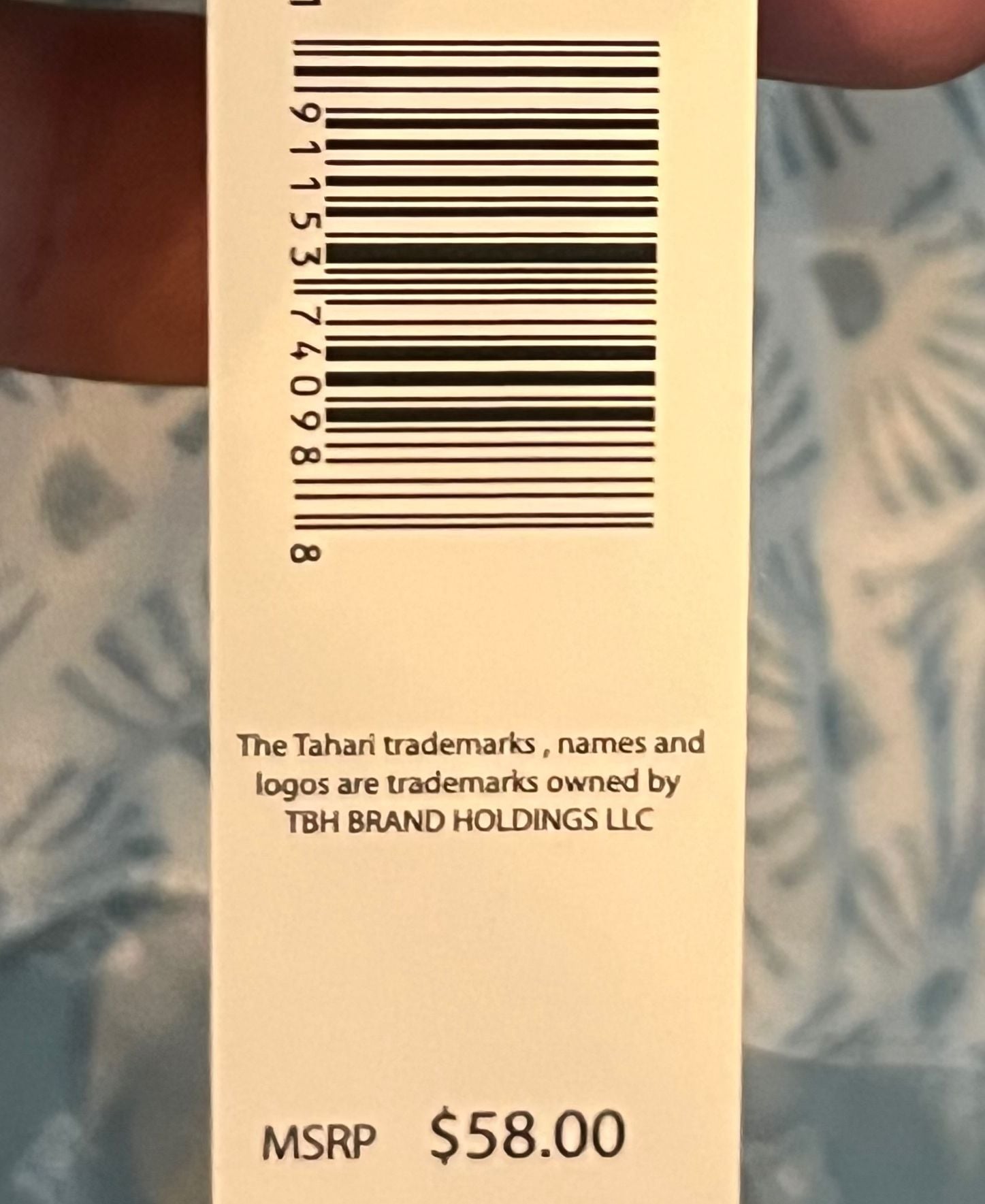 Tahari Rayon Sateen SS/LL Notch Set Blue Surf Fan Tile Size L 6