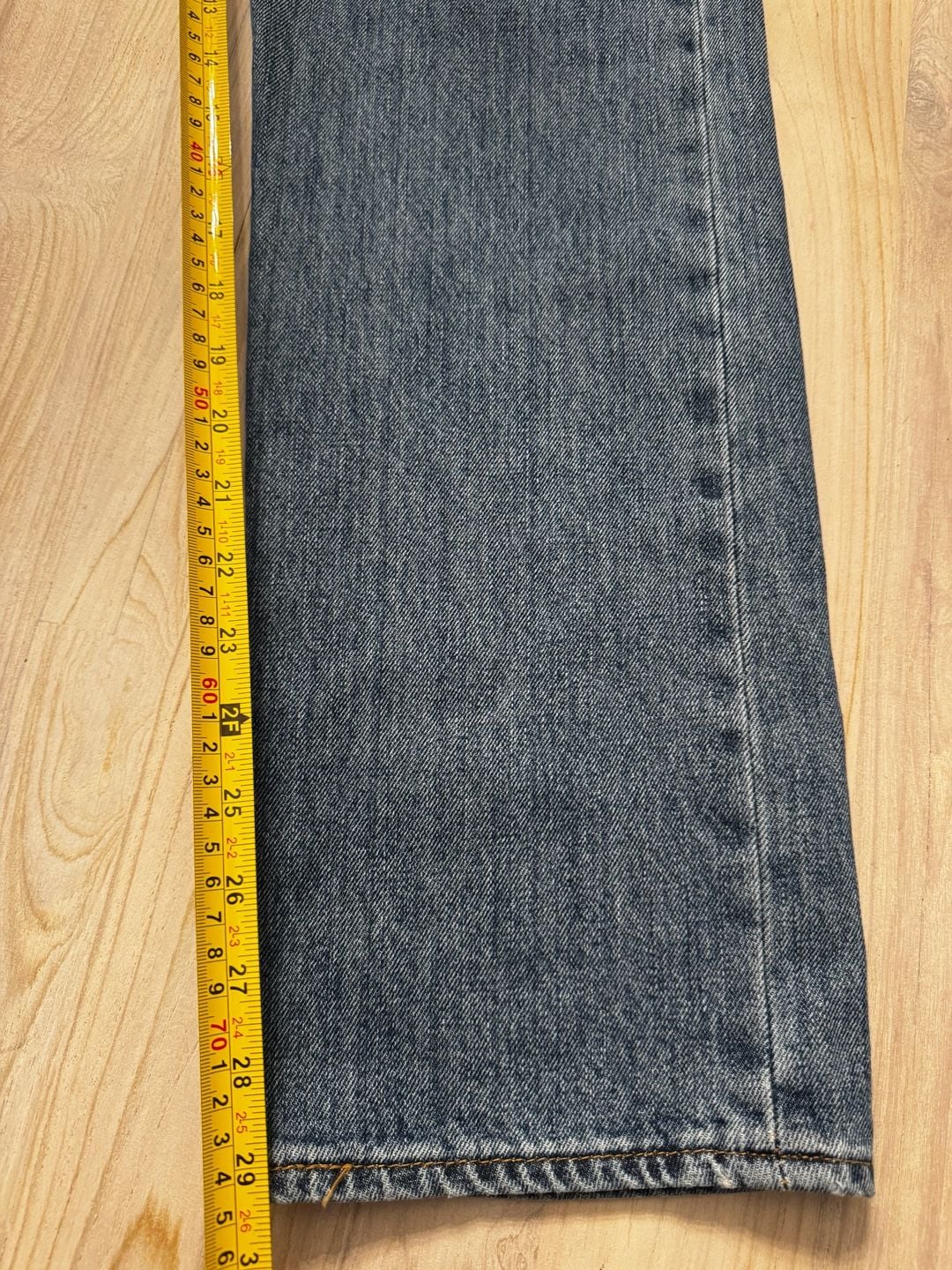 Levi's 501 Original Fit Men's Blue Jeans Straight Leg Button Fly W33 L30 NWT 14