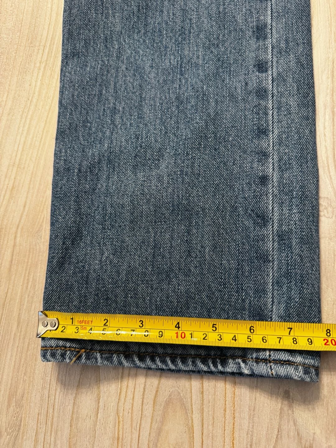 Levi's 501 Original Fit Men's Blue Jeans Straight Leg Button Fly W33 L30 NWT 15