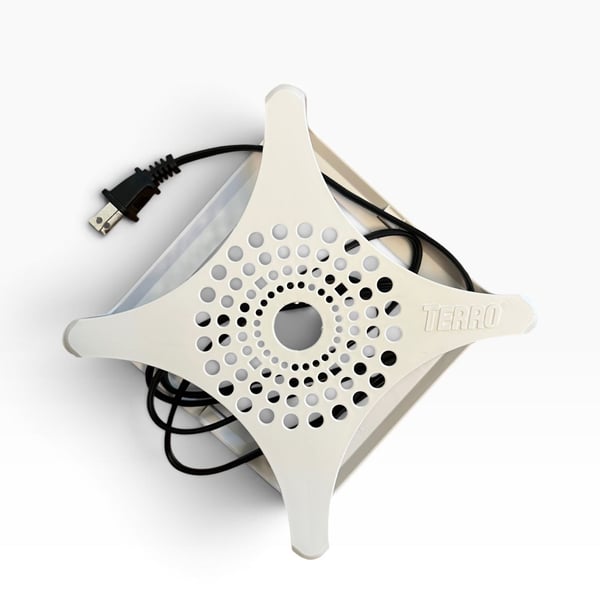 TERRO Flea Trap Indoor Light and Heat Lure with Glue Boards and Light Bulbs