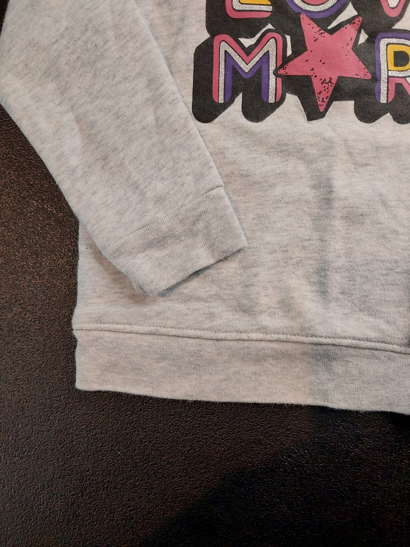 Garanimals Love More Star Graphic Gray Sweatshirt Toddler Size 2T 4
