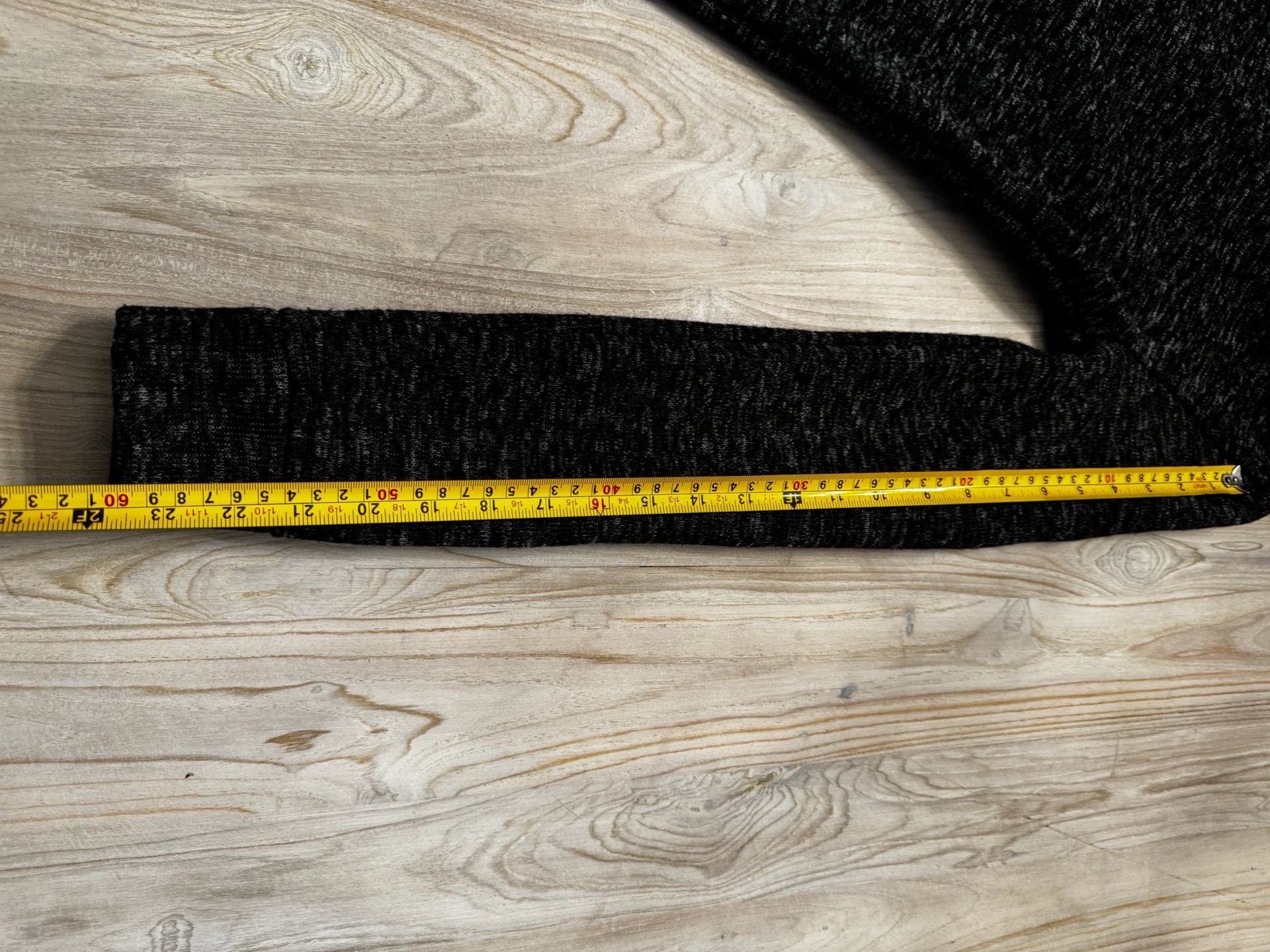 Fabletics Yukon Dress Heathered Black Hooded Sweatshirt Dress 12