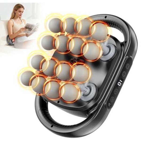 16 Head Massage Gun Set J35C Multi-Head Deep Tissue Percussion Massager,NIB