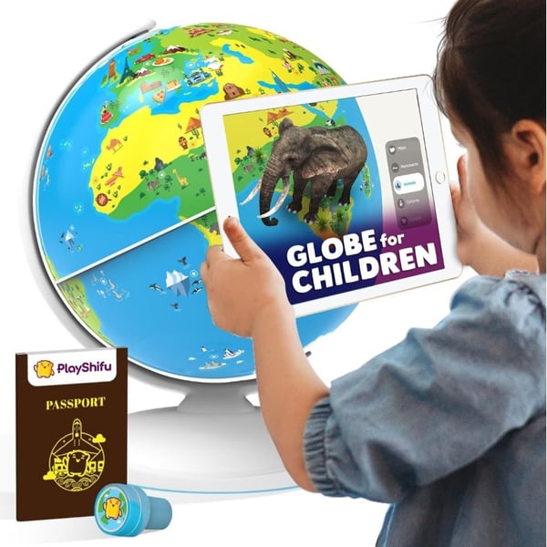 PlayShifu Orboot Earth Interactive AR World Globe for Kids,NIB