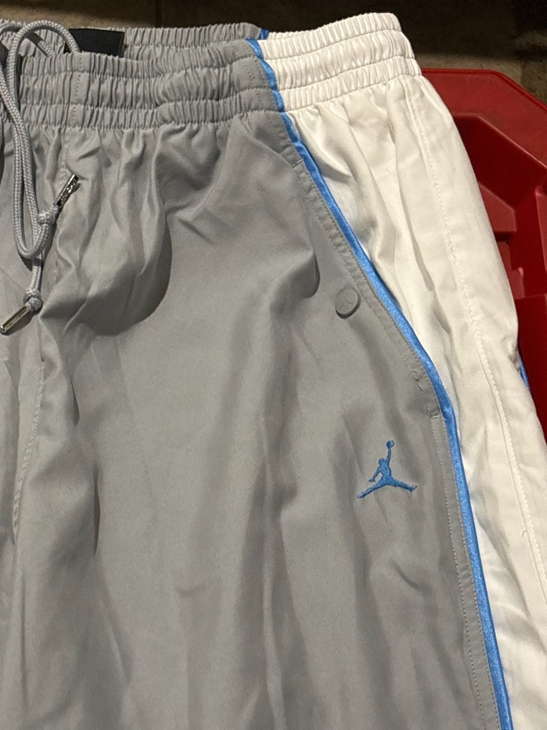 Jordan Jumpman Vintage Track Suit Jacket And Pants Gray Blue White Set 7
