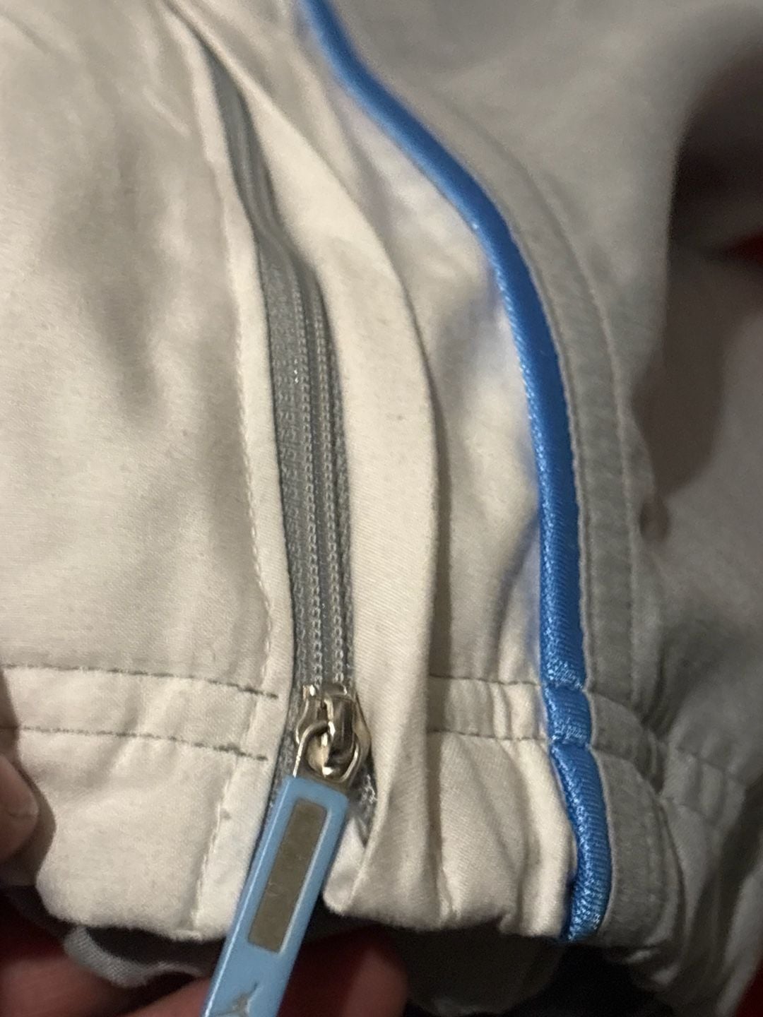Jordan Jumpman Vintage Track Suit Jacket And Pants Gray Blue White Set 13
