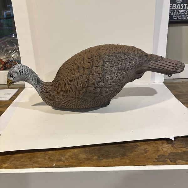 Flambeau Products Corp Vintage 1986 Plastic Hen Turkey Hunting Decoy