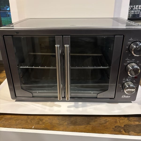 Oster French Door Turbo Convection Toaster Oven with Extra Large Interior